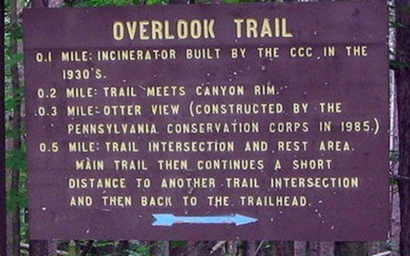 Visit Potter-Tioga Trail Overlook Trail