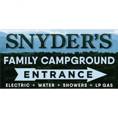 Visit Potter-Tioga PA Member Snyder's Family Campground