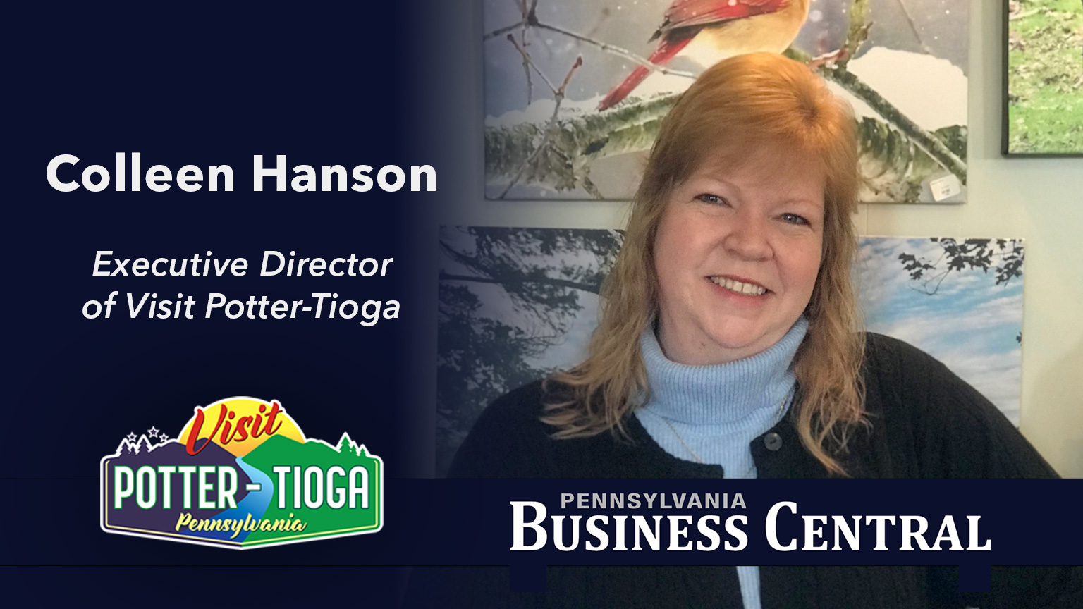 Colleen Hanson, Executive Director of Visit Potter-Tioga